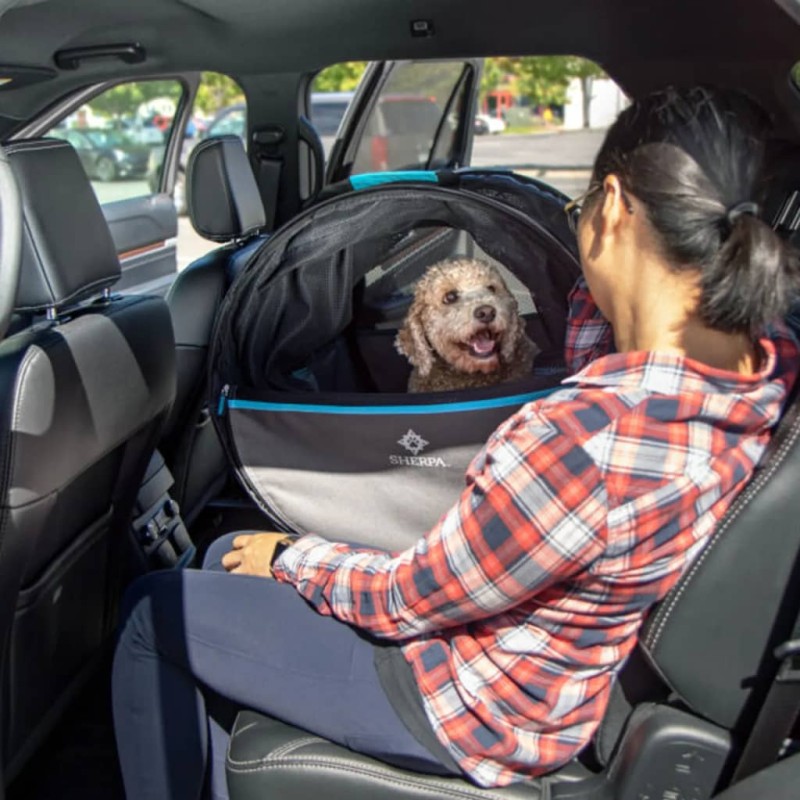 SHERPA Auto-Hundetunnel Groß Schwarz SHERPA Auto-Hundetunnel Groß Schwarz