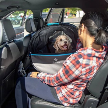 SHERPA Auto-Hundetunnel Groß Schwarz