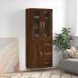 vidaXL Highboard Braun Eichen-Optik 69,5x34x180 cm Holzwerkstoff vidaXL Highboard Braun Eichen-Optik 69,5x34x180 cm Holzwerkstoff