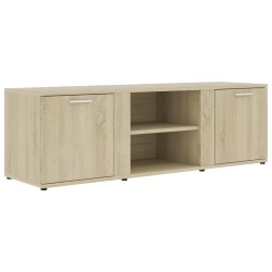 vidaXL TV-Schrank Sonoma-Eiche 120x34x37 cm Holzwerkstoff