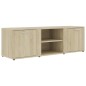vidaXL TV-Schrank Sonoma-Eiche 120x34x37 cm Holzwerkstoff