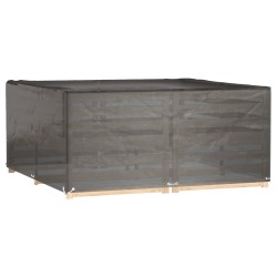 vidaXL Gartenmöbel-Abdeckung 16 Ösen 205x205x90 cm Quadratisch