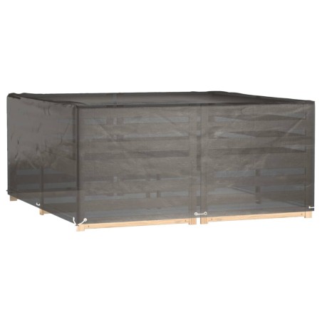vidaXL Gartenmöbel-Abdeckung 16 Ösen 205x205x90 cm Quadratisch