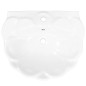 vidaXL Freistehendes Waschbecken mit Säule Keramik Weiß 580x510x200 mm vidaXL Freistehendes Waschbecken mit Säule Keramik Weiß 580x510x200 mm