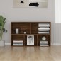 vidaXL Bücherregal/Sideboard Braun Eiche 50x25x80 cm Holzwerkstoff vidaXL Bücherregal/Sideboard Braun Eiche 50x25x80 cm Holzwerkstoff
