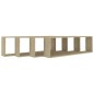 vidaXL Würfelregale 4 Stk. Sonoma-Eiche 100x15x30 cm Holzwerkstoff vidaXL Würfelregale 4 Stk. Sonoma-Eiche 100x15x30 cm Holzwerkstoff