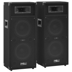 vidaXL Professionelle HiFi-/Bühnen-Lautsprecher Passiv 2 Stk. 1000 W
