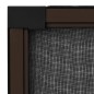 vidaXL Ausziehbarer Insektenschutz für Fenster Braun (75-143)x50 cm vidaXL Ausziehbarer Insektenschutz für Fenster Braun (75-143)x50 cm
