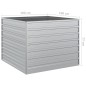 vidaXL Garten-Hochbeet 100x100x77 cm Verzinkter Stahl Silber vidaXL Garten-Hochbeet 100x100x77 cm Verzinkter Stahl Silber