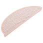 vidaXL Treppenmatten Selbstklebend Sisal-Optik 15 Stk. 65x21x4 cm Rot vidaXL Treppenmatten Selbstklebend Sisal-Optik 15 Stk. 65x21x4 cm Rot