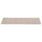 vidaXL Selbstklebende Treppenmatten 15 Stk. Rechteckig 76x20 cm Creme vidaXL Selbstklebende Treppenmatten 15 Stk. Rechteckig 76x20 cm Creme