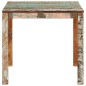 vidaXL Esstisch 82x80x76 cm Altholz Massiv vidaXL Esstisch 82x80x76 cm Altholz Massiv