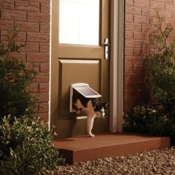 PetSafe Haustiertür 2-Wege 715 Klein 17,8x15,2 cm Weiß
