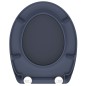 SCHÜTTE Toilettensitz mit Absenkautomatik ANTHRAZIT Duroplast SCHÜTTE Toilettensitz mit Absenkautomatik ANTHRAZIT Duroplast