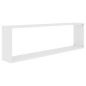 vidaXL Würfelregale 4 Stk. Weiß 100x15x30 cm Holzwerkstoff vidaXL Würfelregale 4 Stk. Weiß 100x15x30 cm Holzwerkstoff