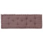 vidaXL Palettenauflagen 2 Stk. Baumwolle Taupe vidaXL Palettenauflagen 2 Stk. Baumwolle Taupe