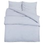 vidaXL Bettwäsche-Set Grau 200x220 cm Leichte Mikrofaser vidaXL Bettwäsche-Set Grau 200x220 cm Leichte Mikrofaser