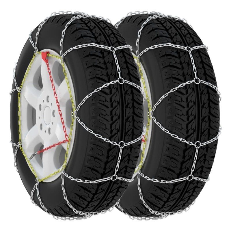 vidaXL Schneeketten für Autoreifen 2 Stk. 16 mm SUV 4x4 Größe 450 vidaXL Schneeketten für Autoreifen 2 Stk. 16 mm SUV 4x4 Größe 450