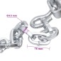 vidaXL Schneeketten für Autoreifen 2 Stk. 16 mm SUV 4x4 Größe 450 vidaXL Schneeketten für Autoreifen 2 Stk. 16 mm SUV 4x4 Größe 450