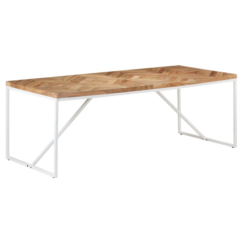 vidaXL Esstisch 200x90x76 cm Massivholz Akazie und Mango vidaXL Esstisch 200x90x76 cm Massivholz Akazie und Mango