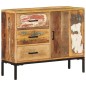 vidaXL Sideboard 88x30x73 cm Altholz Massiv vidaXL Sideboard 88x30x73 cm Altholz Massiv