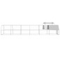 vidaXL Outdoor-Hühnerkäfig 3x12x2 m Verzinkter Stahl vidaXL Outdoor-Hühnerkäfig 3x12x2 m Verzinkter Stahl