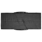 vidaXL Aufbewahrungstasche für Gartenkissen 2 Stk. Schwarz 135x40x55cm vidaXL Aufbewahrungstasche für Gartenkissen 2 Stk. Schwarz 135x40x55cm