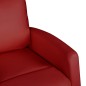 vidaXL Massagesessel mit Aufstehhilfe Weinrot Kunstleder vidaXL Massagesessel mit Aufstehhilfe Weinrot Kunstleder