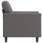 vidaXL Sessel Grau 60 cm Kunstleder vidaXL Sessel Grau 60 cm Kunstleder