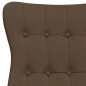 vidaXL Relaxsessel Braun Stoff vidaXL Relaxsessel Braun Stoff