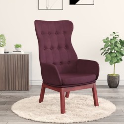 vidaXL Relaxsessel Lila Stoff