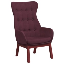 vidaXL Relaxsessel Lila Stoff