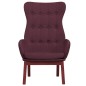 vidaXL Relaxsessel Lila Stoff vidaXL Relaxsessel Lila Stoff