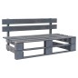 vidaXL Outdoor-Sofa Paletten mit Kissen in Sandfarben Kiefernholz vidaXL Outdoor-Sofa Paletten mit Kissen in Sandfarben Kiefernholz
