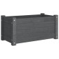 vidaXL Pflanzkübel 2 Stk. Grau 60x31x31 cm Massivholz Kiefer vidaXL Pflanzkübel 2 Stk. Grau 60x31x31 cm Massivholz Kiefer