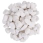 vidaXL Polierte Kiesel 10 kg Weiß 2-5 cm vidaXL Polierte Kiesel 10 kg Weiß 2-5 cm