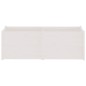 vidaXL Pflanzkübel Weiß 200x50x70 cm Massivholz Kiefer vidaXL Pflanzkübel Weiß 200x50x70 cm Massivholz Kiefer