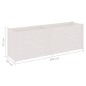 vidaXL Pflanzkübel Weiß 200x50x70 cm Massivholz Kiefer vidaXL Pflanzkübel Weiß 200x50x70 cm Massivholz Kiefer