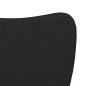 vidaXL Esszimmerstühle 2 Stk. Schwarz Stoff und Kunstleder vidaXL Esszimmerstühle 2 Stk. Schwarz Stoff und Kunstleder
