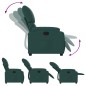 vidaXL Relaxsessel Dunkelgrün Stoff vidaXL Relaxsessel Dunkelgrün Stoff