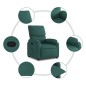 vidaXL Relaxsessel Dunkelgrün Stoff vidaXL Relaxsessel Dunkelgrün Stoff