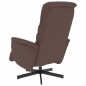 vidaXL Relaxsessel mit Fußteil Braun Kunstleder vidaXL Relaxsessel mit Fußteil Braun Kunstleder