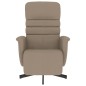 vidaXL Relaxsessel mit Fußteil Cappuccino-Braun Kunstleder vidaXL Relaxsessel mit Fußteil Cappuccino-Braun Kunstleder