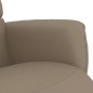 vidaXL Relaxsessel mit Fußteil Cappuccino-Braun Kunstleder vidaXL Relaxsessel mit Fußteil Cappuccino-Braun Kunstleder