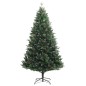 vidaXL Künstlicher Weihnachtsbaum Klappbar 300 LEDs & Kugeln 240 cm vidaXL Künstlicher Weihnachtsbaum Klappbar 300 LEDs & Kugeln 240 cm