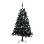 vidaXL Künstlicher Weihnachtsbaum Klappbar 300 LEDs & Kugeln 240 cm vidaXL Künstlicher Weihnachtsbaum Klappbar 300 LEDs & Kugeln 240 cm