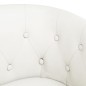 vidaXL Clubsessel Weiß Kunstleder vidaXL Clubsessel Weiß Kunstleder