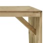 vidaXL 7-tlg. Garten-Essgruppe Imprägniertes Kiefernholz vidaXL 7-tlg. Garten-Essgruppe Imprägniertes Kiefernholz