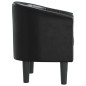 vidaXL Clubsessel Schwarz Kunstleder vidaXL Clubsessel Schwarz Kunstleder