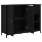 vidaXL Sideboard Schwarz 100x33x75 cm Holzwerkstoff vidaXL Sideboard Schwarz 100x33x75 cm Holzwerkstoff